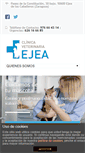 Mobile Screenshot of clinicaveterinariaejea.com
